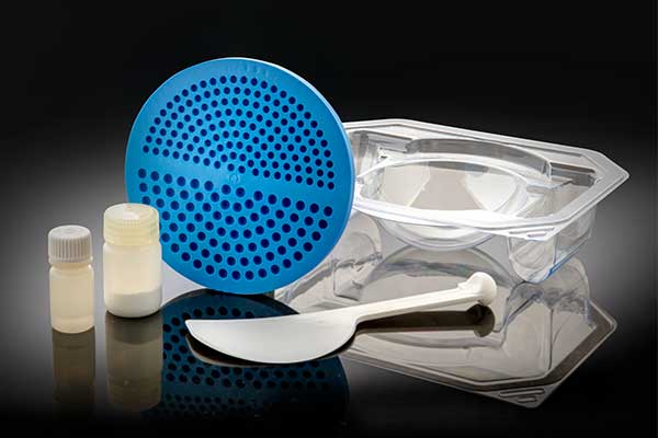 Exactech InterSep Calcium Sulfate Kits Beads. 100% synthetic calcium sulfate bone void filler engineered to fully resorb and replace bone during the healing process.