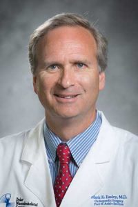 Mark Easley, MD, of Duke University, is one of the design team surgeons for the new Vantage Ankle Fixed Bearing Flat Cut Talus implant.