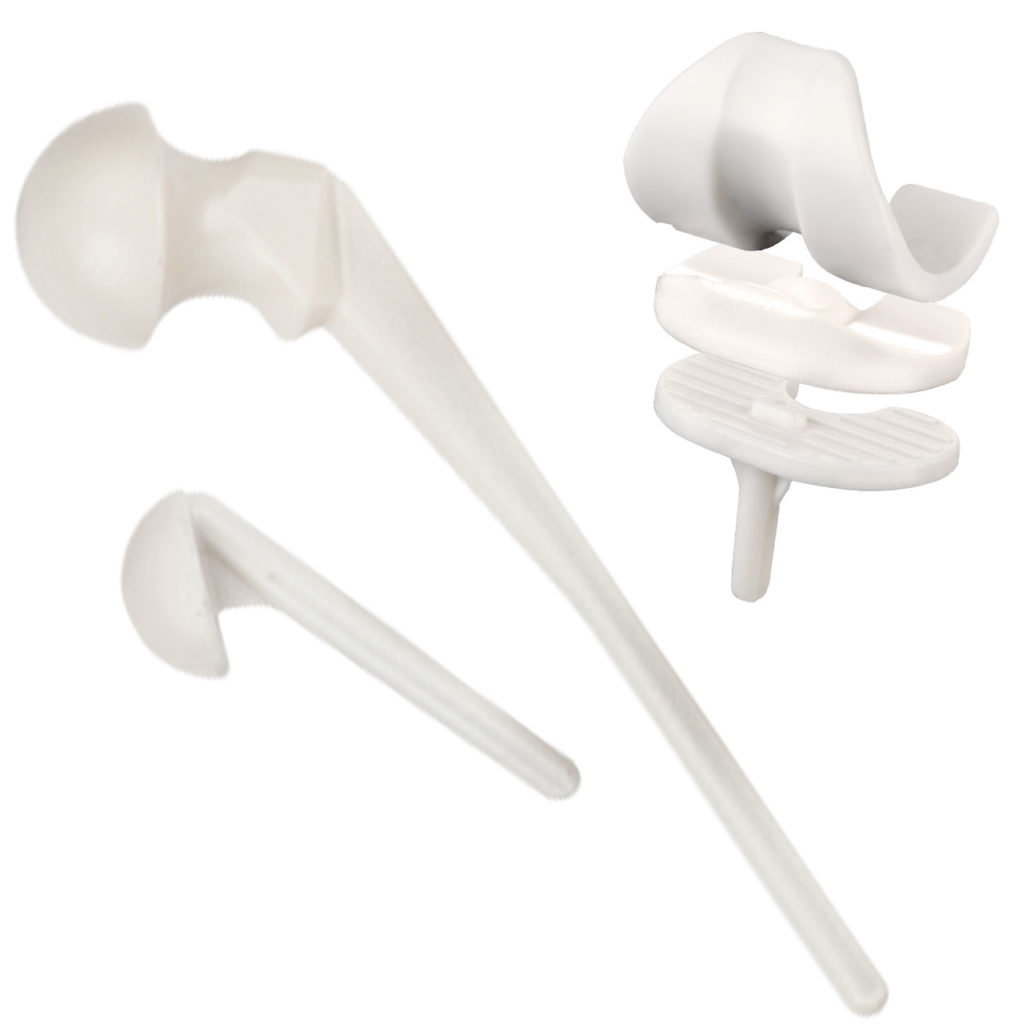 Exactech InterSpace Spacer. InterSpace Knee, Hip and Shoulder are preformed, articulating, partial load-bearing structures comprised of gentamicin-impregnated PMMA bone cement.
