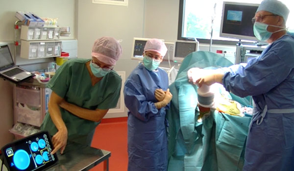 Pierre-Henri Flurin, MD, at the Clinique du Sport in Bordeauxm, France.