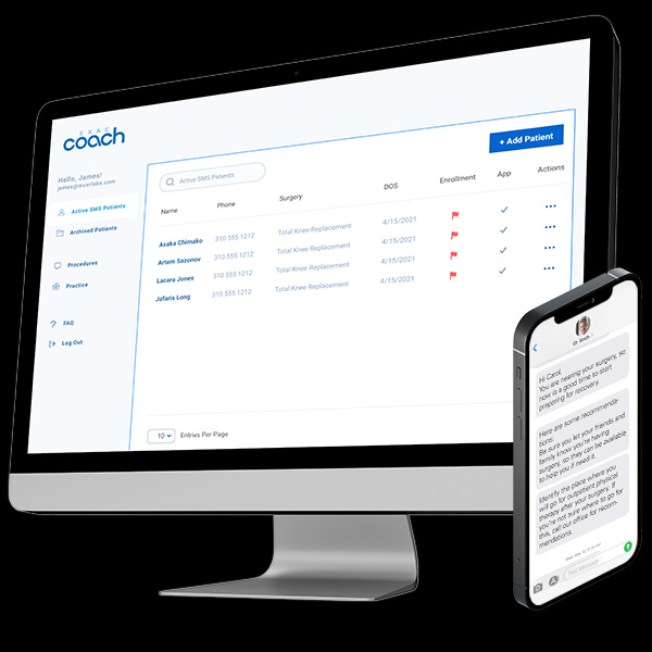 exacCoach Patient Text Messaging Service