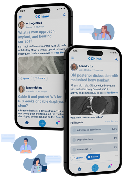 Chime app Surgeon Clinical Exchange Application