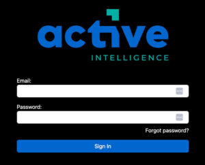 Exactech AI One Active Intelligence Surgeon and Rep Portal login
