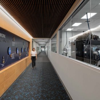 Exactech Corporate Headquarters hallway in Gainesville, FL