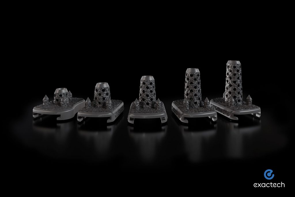 Exactech Ankle Vantage 3D-Printed Tibial Implants